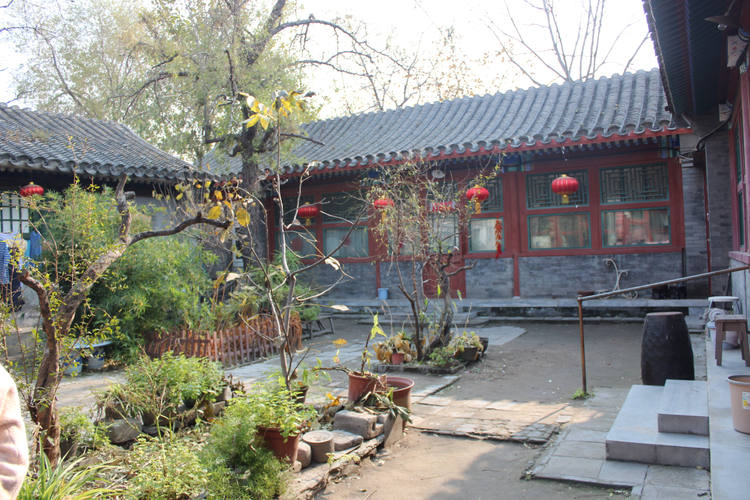 Casa con patio dentro de hutong